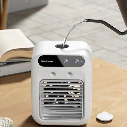 Humidificateur rafraîchissant avec bac à glaçons, double vitesse